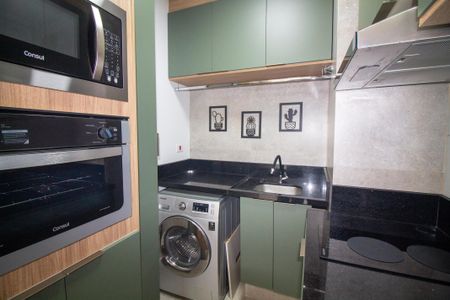 Apartamento para alugar com 34m², 1 quarto e sem vaga Apartamento para alugar com 34m², 1 quarto e sem vagaCozinha e Área de Serviço