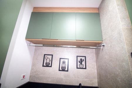 Apartamento para alugar com 34m², 1 quarto e sem vaga Apartamento para alugar com 34m², 1 quarto e sem vagaCozinha e Área de Serviço