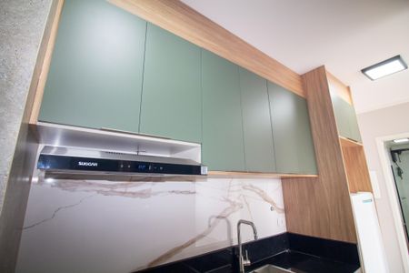 Apartamento para alugar com 34m², 1 quarto e sem vaga Apartamento para alugar com 34m², 1 quarto e sem vagaCozinha e Área de Serviço