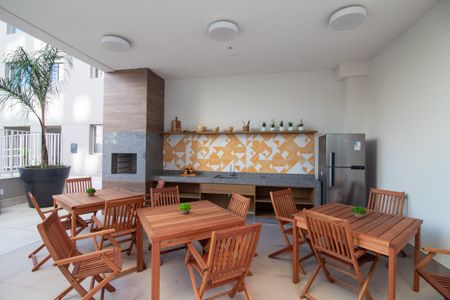 Apartamento para alugar com 34m², 1 quarto e sem vaga Apartamento para alugar com 34m², 1 quarto e sem vagaÁrea comum - Churrasqueira