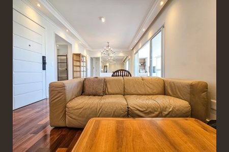 Sala de apartamento para alugar com 3 quartos, 140m² em Santo Amaro, São Paulo