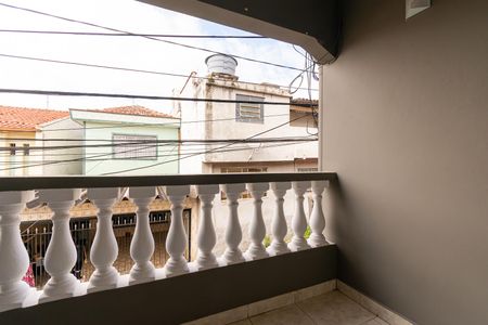 Varanda da Sala de casa para alugar com 1 quarto, 40m² em Chácara Mafalda, São Paulo