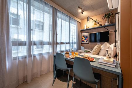 Studio à venda com 19m², 1 quarto e sem vaga