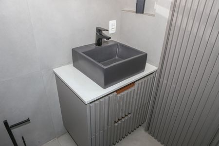 Apartamento à venda com 80m², 1 quarto e 2 vagas Apartamento à venda com 80m², 1 quarto e 2 vagasBanheiro do Escritório