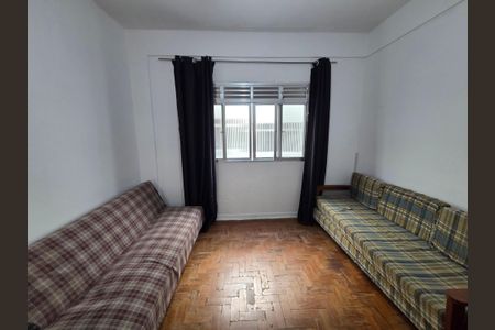 Sala de apartamento para alugar com 1 quarto, 45m² em Guilhermina, Praia Grande