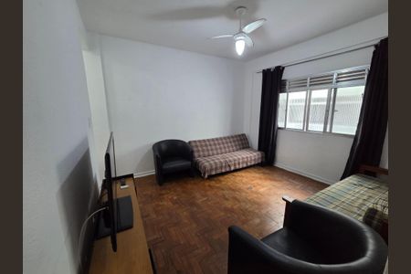 Sala de apartamento para alugar com 1 quarto, 45m² em Guilhermina, Praia Grande