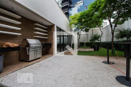 Apartamento à venda com 58m², 1 quarto e 1 vagaChurrasqueira