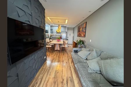 Sala de apartamento à venda com 3 quartos, 72m² em Vila Osasco, Osasco