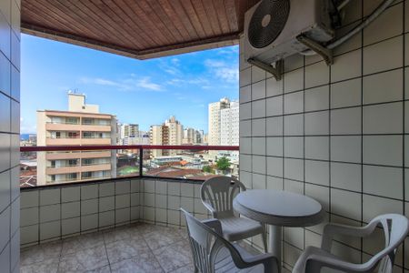 Sacada  de apartamento para alugar com 1 quarto, 70m² em Vila Tupi, Praia Grande