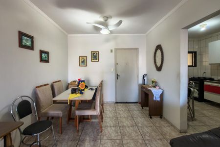 Sala de apartamento para alugar com 1 quarto, 70m² em Vila Tupi, Praia Grande