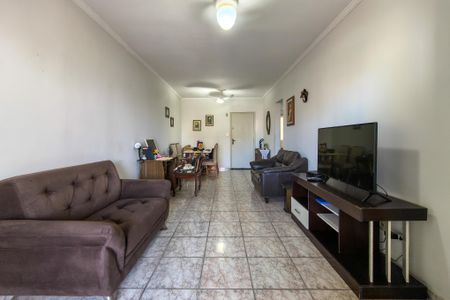 Sala de apartamento para alugar com 1 quarto, 70m² em Vila Tupi, Praia Grande