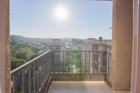 Sacada da Sala de apartamento à venda com 2 quartos, 57m² em Parque Fazendinha, Campinas