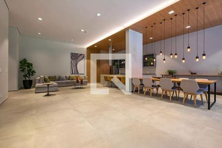 Apartamento para alugar com 26m², 1 quarto e sem vagaÁrea comum - Salão de festas