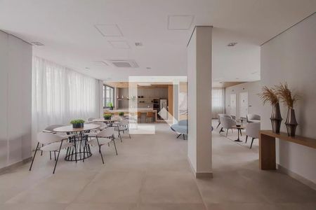 Apartamento para alugar com 26m², 1 quarto e sem vagaÁrea comum - Salão de festas