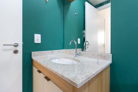 Apartamento para alugar com 26m², 1 quarto e sem vagaBanheiro da Suíte