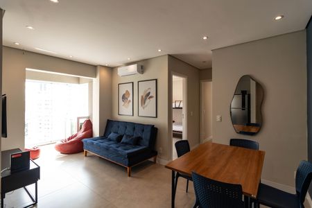 Sala de apartamento para alugar com 2 quartos, 58m² em Água Branca, São Paulo