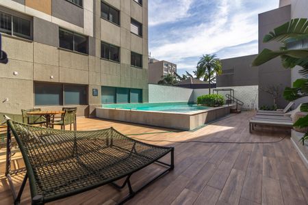 Apartamento para alugar com 34m², 1 quarto e sem vagaÁrea comum - Piscina