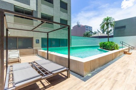 Apartamento para alugar com 34m², 1 quarto e sem vagaÁrea comum - Piscina