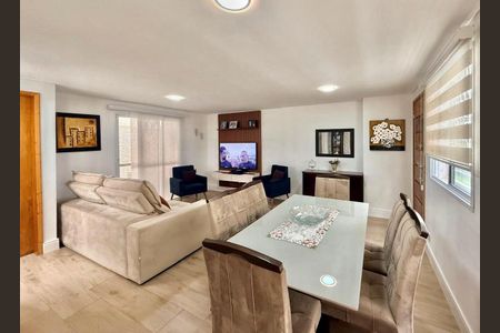 Sala de casa de condomínio à venda com 3 quartos, 204m² em Vila Regente Feijó, São Paulo