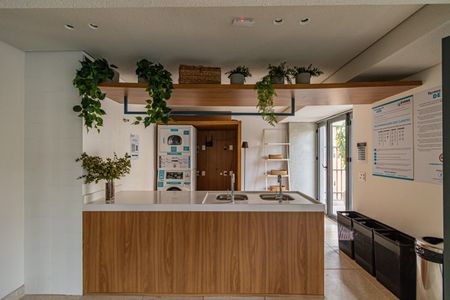Studio para alugar com 19m², 1 quarto e sem vaga Studio para alugar com 19m², 1 quarto e sem vagaÁrea comum - Lavanderia