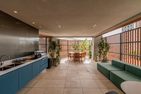Studio para alugar com 19m², 1 quarto e sem vaga Studio para alugar com 19m², 1 quarto e sem vagaÁrea comum - Salão de festas