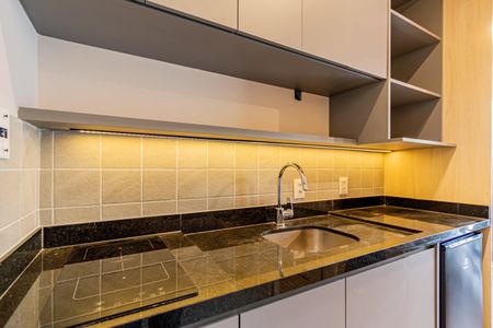 Studio para alugar com 19m², 1 quarto e sem vaga Studio para alugar com 19m², 1 quarto e sem vagaStudio - Cozinha