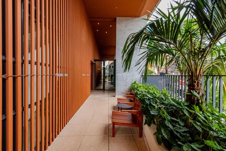 Studio para alugar com 19m², 1 quarto e sem vaga Studio para alugar com 19m², 1 quarto e sem vagaÁrea comum - Piscina