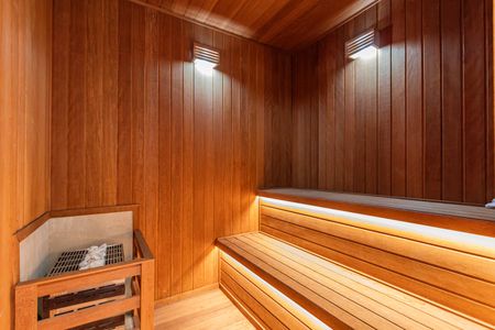 Studio para alugar com 19m², 1 quarto e sem vaga Studio para alugar com 19m², 1 quarto e sem vagaÁrea comum - Sauna