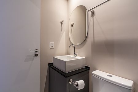 Studio para alugar com 19m², 1 quarto e sem vaga Studio para alugar com 19m², 1 quarto e sem vagaStudio - Banheiro