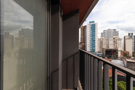 Varanda de kitnet/studio para alugar com 1 quarto, 19m² em Jardim Vera Cruz, São Paulo
