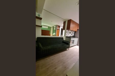 Sala/Quarto de apartamento para alugar com 1 quarto, 33m² em Jardim das Acacias, São Paulo