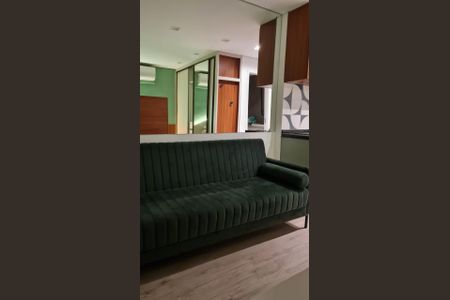 Sala/Quarto de apartamento para alugar com 1 quarto, 33m² em Jardim das Acacias, São Paulo