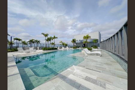Studio para alugar com 32m², 1 quarto e 1 vagaPiscina