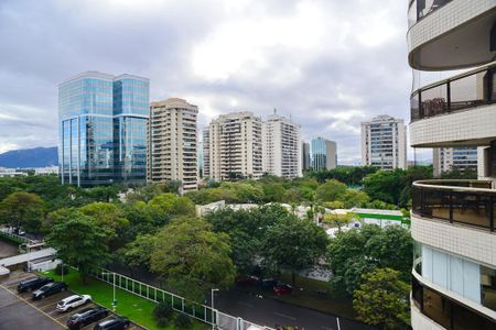 Vista da Varanda de apartamento para alugar com 2 quartos, 100m² em Barra da Tijuca, Rio de Janeiro