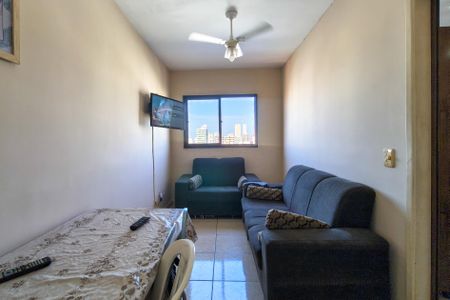 Sala de apartamento para alugar com 1 quarto, 30m² em Cidade Ocian, Praia Grande