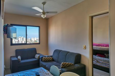 Sala de apartamento para alugar com 1 quarto, 30m² em Cidade Ocian, Praia Grande