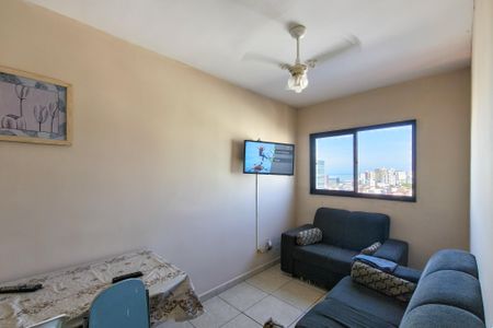 Sala de apartamento para alugar com 1 quarto, 30m² em Cidade Ocian, Praia Grande