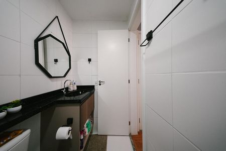 Apartamento para alugar com 28m², 1 quarto e sem vaga Apartamento para alugar com 28m², 1 quarto e sem vagaBanheiro da Suíte
