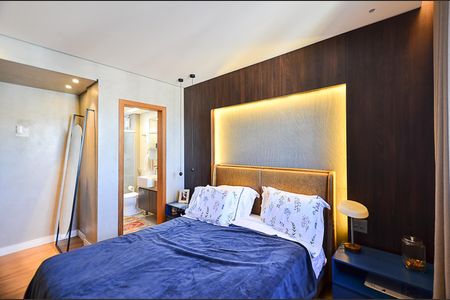 Suíte de apartamento à venda com 3 quartos, 135m² em Serra, Belo Horizonte