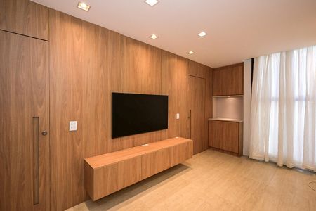 Casa de condomínio para alugar com 107m², 2 quartos e 2 vagasSala
