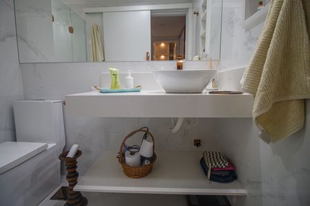 Apartamento para alugar com 78m², 2 quartos e 1 vagaBanheiro