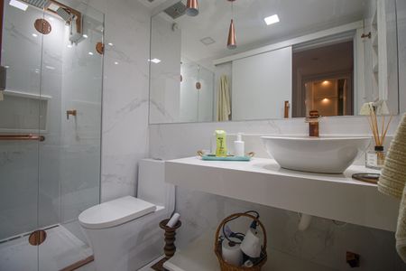 Apartamento para alugar com 78m², 2 quartos e 1 vagaBanheiro