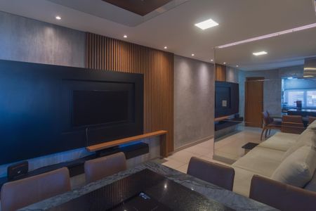Sala de apartamento à venda com 3 quartos, 112m² em Castelo, Belo Horizonte