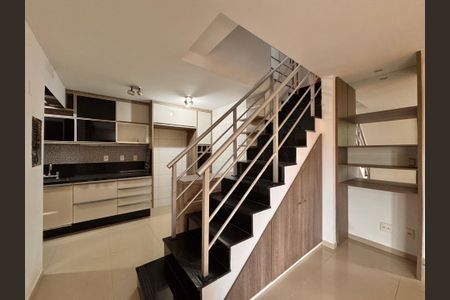 Casa de condomínio para alugar com 210m², 4 quartos e 2 vagasCozinha 