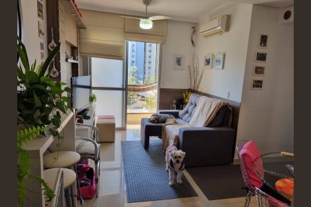 Sala de apartamento à venda com 2 quartos, 58m² em Jardim Carvalho, Porto Alegre