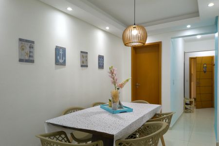 Sala de apartamento para alugar com 3 quartos, 88m² em Guilhermina, Praia Grande