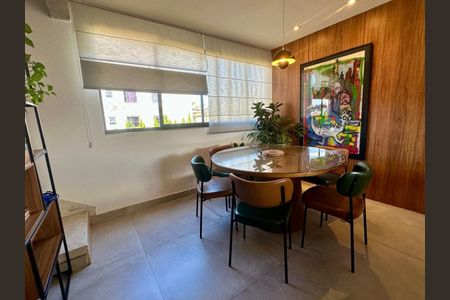 Sala de Jantar de apartamento à venda com 3 quartos, 150m² em Esplanada, Belo Horizonte