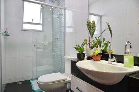 Apartamento à venda com 80m², 3 quartos e 2 vagasBanheiro social 