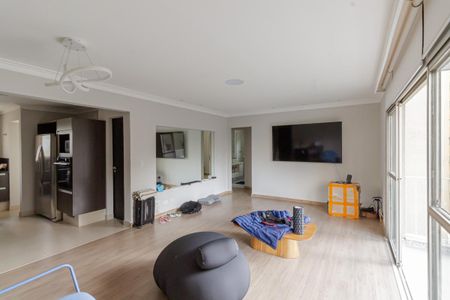 Sala de apartamento para alugar com 2 quartos, 90m² em Indianópolis, São Paulo