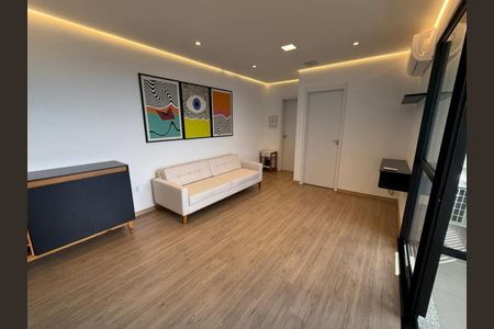 Sala de apartamento para alugar com 1 quarto, 49m² em Além Ponte, Sorocaba